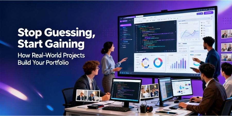Stop Guessing, Start Gaining: How Real-World Projects Build Your Portfolio